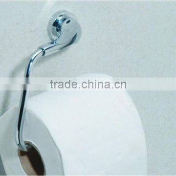 Wall mounted toilet paper holder