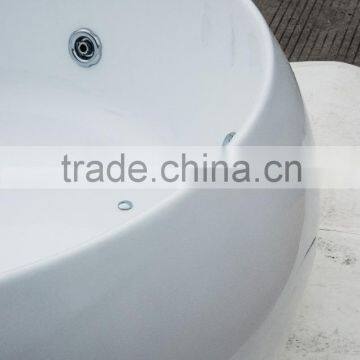 SUNZOOM Two People Bathtub, Bowl-shape-acrylic-bathtub,large Hot Sexy Family Spa Tub