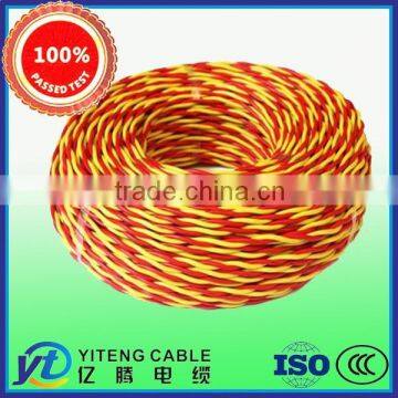 RVS series PVC twisted pair fire resistive flame retardant flexible wire