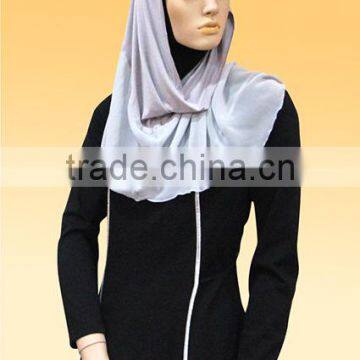 Long Sleeve Jersey Blouse Top photo-3