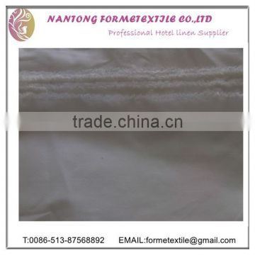 110" white bed linen fabric