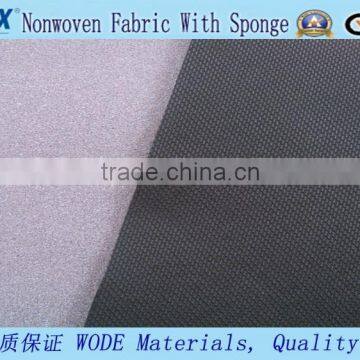 Nonwoven Fabric with sponge for shoe materials