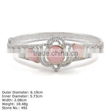 [ CZQ-0064 ] 2014 New Design Chinese Style Bangle`Ross Quartz Bangle