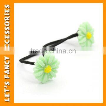 PGHD0344 Hot sale daisy flower elastic hair band wholesale hair accessories