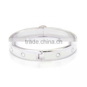 New desing silver enamel bangle