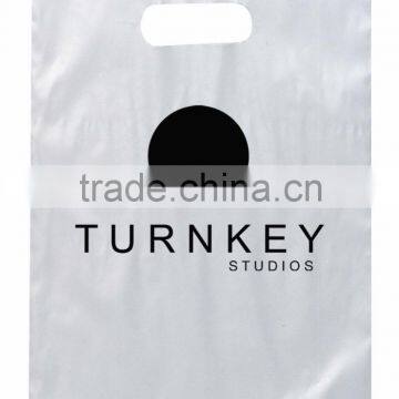 HDPE/LDPE/MDPE Die Cut Plastic Bag Plastic Grocery Bag Customized Printting photo-2