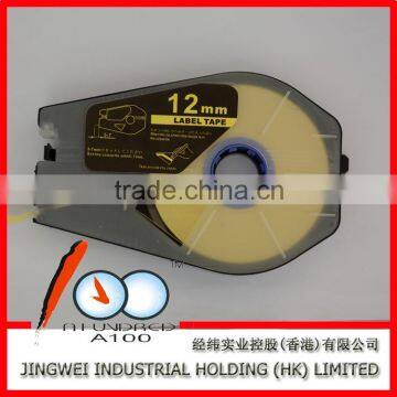 CH-1112Y 12mm yellow label tape cassette for Cable ID Printer MK2500