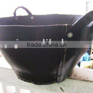 Unbreakable recycle rubber bucket,Tire garden bucket,Firewood basket