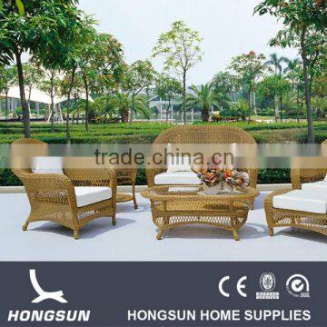 2014 high back rattan outdoor furniture set