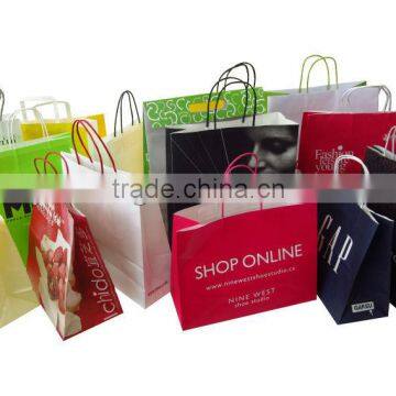 Custom Made High Quality disposable paper bag