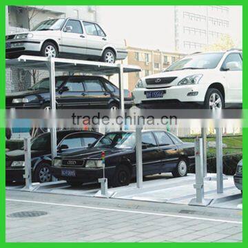 Simple Three Levels Residential Pit Garage Vertical Lifting Car Parking System