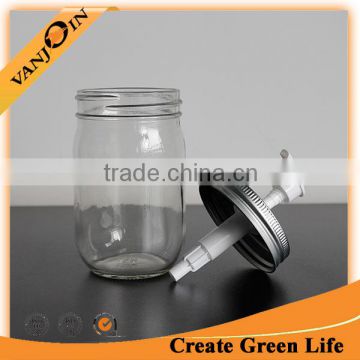 High Quality Glass Mason Jar with Soap Pump