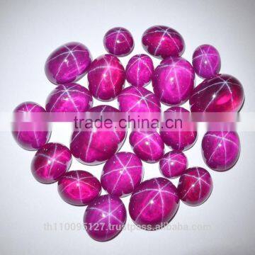 202.65 Ct Ruby Star Sapphire 6 Rays Lab Created Stone