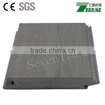 PVC extruded outdoor solid decking