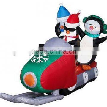 decorative outfit christmas inflatable sleigh