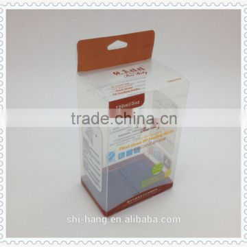 offset printed plastic PET PVC folding box packing