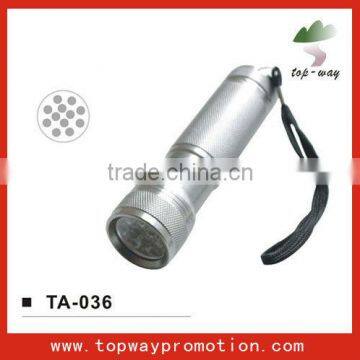 Supply all kinds cheap hot promotion aluminum led torch light