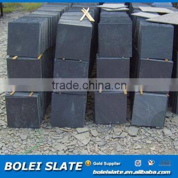 Black natural floor slate tile(factory)