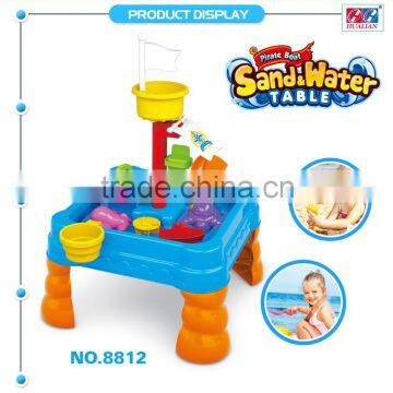 Summer Hot Sale Toys Sand Water Play Table with Pirate Ships