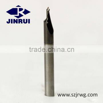 High Quality SoliHigh Quality Solid Carbide 55 HRC End Mill With Single Flute/Tungsten Carbide Single Flute Spiral Cutters JR113