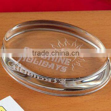 3d laser crystal paperweight