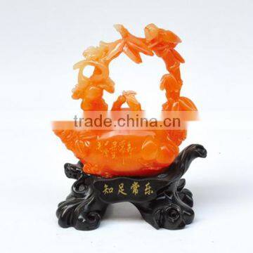 Whosale Imitation jade teapot crafts/Art-Resin decoration