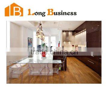 LB-JL1280 Customized European Style Commercial Individual Wood Veneer Kitchen cabinet