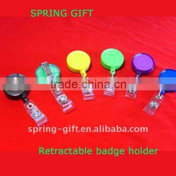 ROUND retractable badge holder bd-69