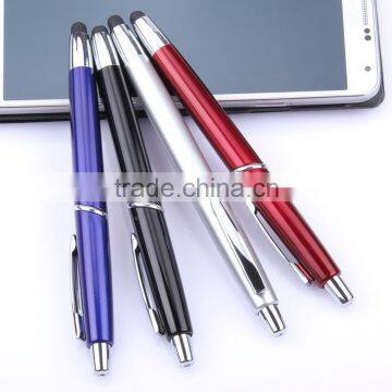 Metallic touch ball pen smart phone stylus pen