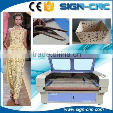 Auto Feeding CO2 Textile Leather Clothing Laser Cutting Machine Price