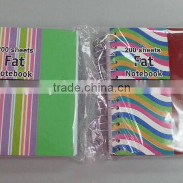 200 Sheets Paper Notebook