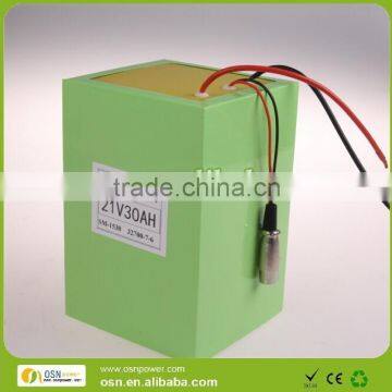 7S6P 21V 30000mAh Battery Pack With Lifepo4 Cylindrical 5Ah Cells photo-2