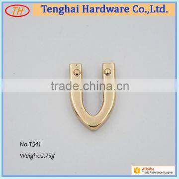 metal zipper end for handbag decoration