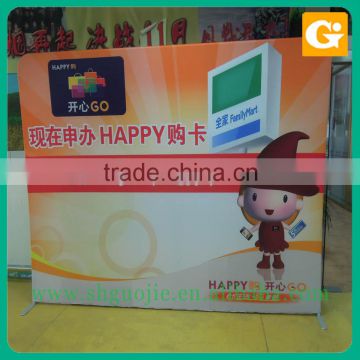 Horizontal banner tension fabric stand for sales