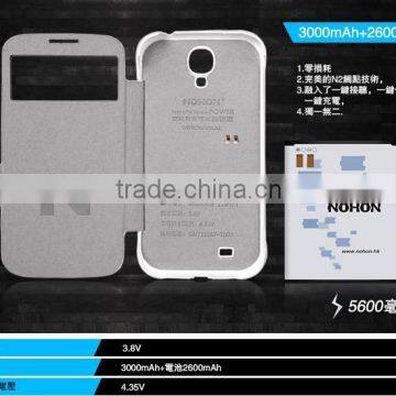 Creative Design Power Bank With Flip Cover For Samsung Backup Splint Battery