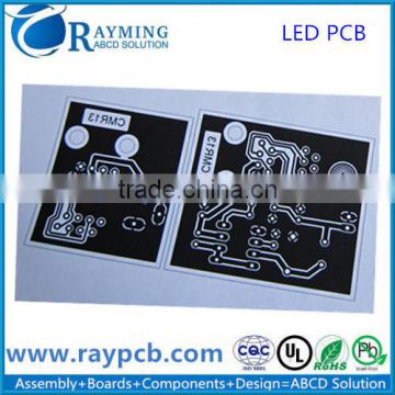 High Voltage Led pcb Design,Black Soldermask pcb led