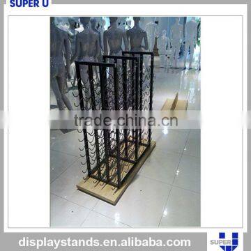 Hanging Wine Racks Metal, Wine Display Fixture, Wave Metal Wine Display Unit photo-6