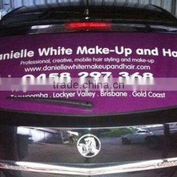 custom car window shade stickers