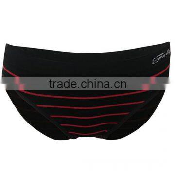 striated pattern lady panties girl sexy briefs womens panties for men