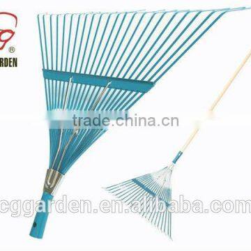 22teeth green steel rake