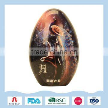 Colorful customized easter egg tin box candy tin boxes