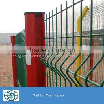 PVC Coated Welded Mesh Fence For Road Protection