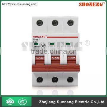 dz47 circuit breaker 6 ka rated current