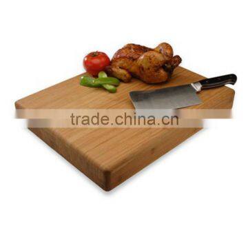 durable square shape wooden cutting board