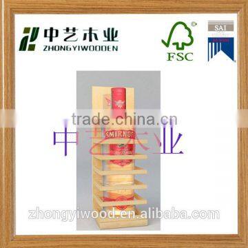 Trade assurance new design locked wooden wine box with acrylic window wooden gift wine case