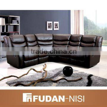 Modern corner recliner sofa set 2016