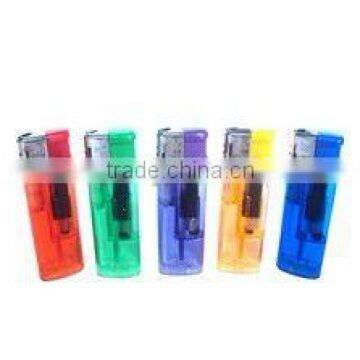 disposable/refilable cigarette electronic gas lighter with LED