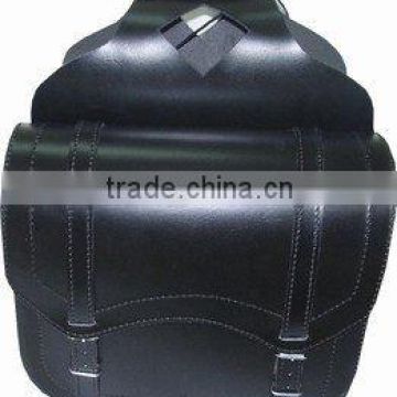 Leather Motorbike Saddle Bag