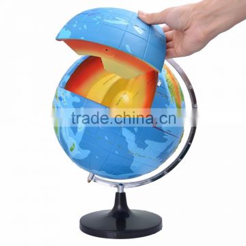 Factory Supply superior quality 32cm The Earth's Interior Structure Globe