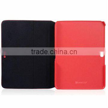 ultra slim flip wallet leather case for Samsung tab 3 10.1